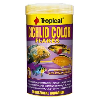 Tropical Cichlid Color Flakes - 250ml