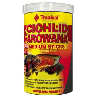 Tropical Cichlid & Arowana Medium Sticks - 1 Liter