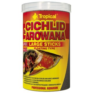 Tropical Cichlid & Arowana Large Sticks - 1 Liter