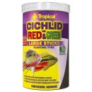 Tropical Cichlid Red &amp; Green Large Sticks - 1 Liter