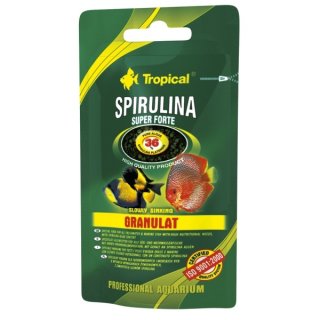 Tropical Super Spirulina Forte (36%) Granulat - 30g (Stand-)Beutel