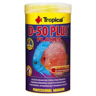 Tropical D-50 Plus Flakes - 250 ml