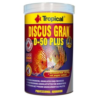 Tropical Discus Gran D-50 Plus - 1 Liter