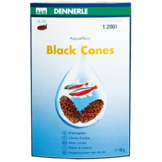 Dennerle Black Cones Erlenzapfen - 40 g