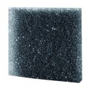 Filterschwamm Filterschaum, grob schwarz, 50x50x10 cm