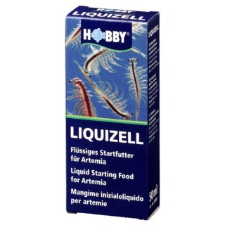 Hobby Liquizell, Startfutter 50 ml Futter für Artemia und kleine Fische